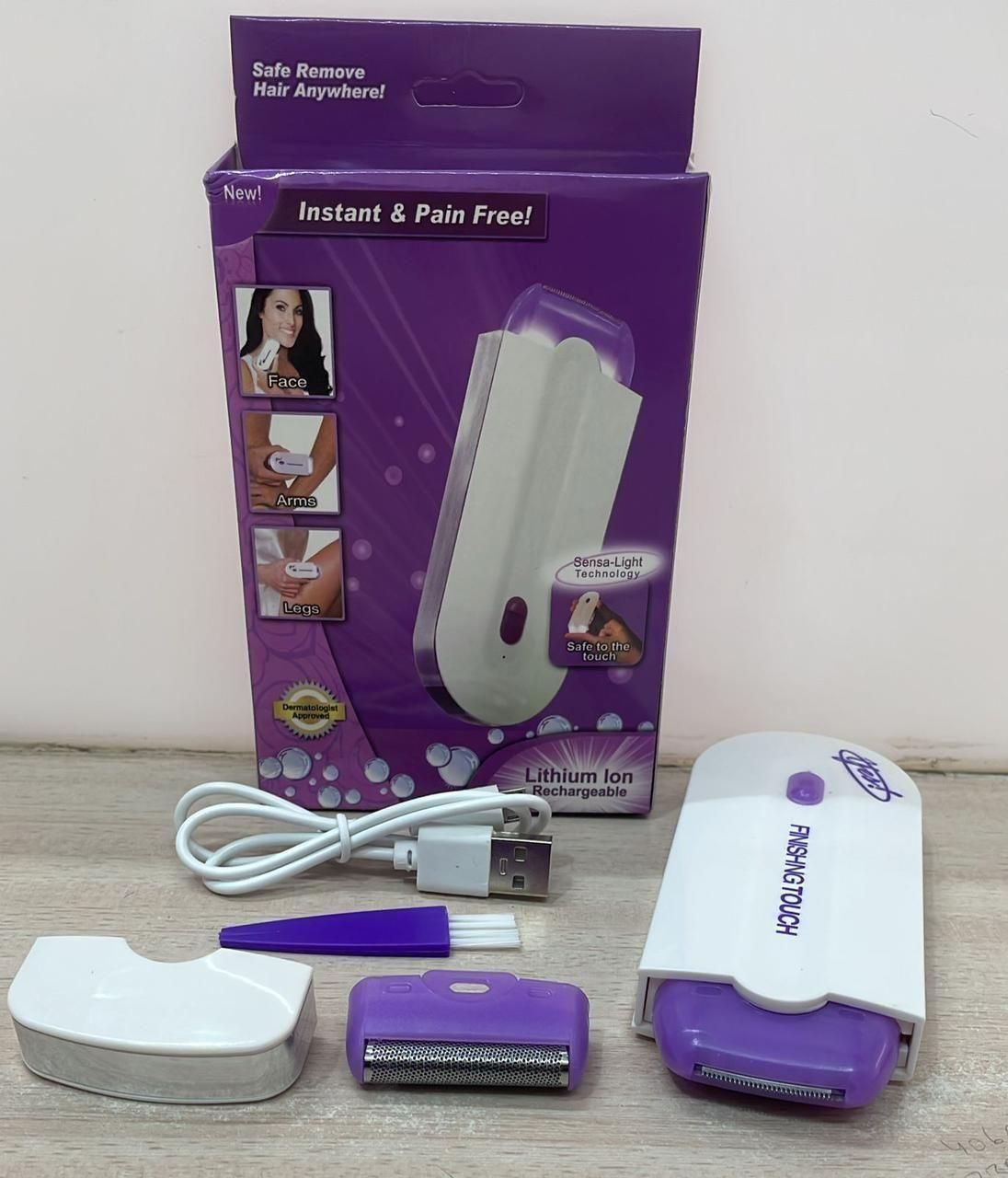🌸 Painless Facial & Body Hair Trimmer – Smooth Skin Instantly, Without the Pain! ✨