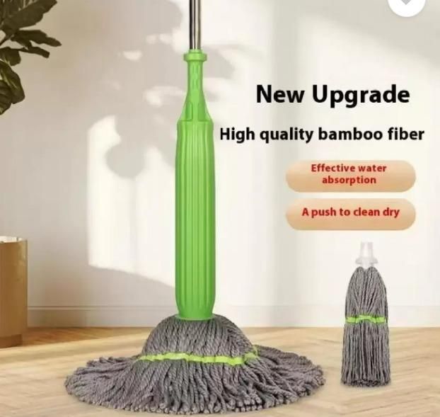 Self-Twisting Spin Mop for Home & Floor Cleaning