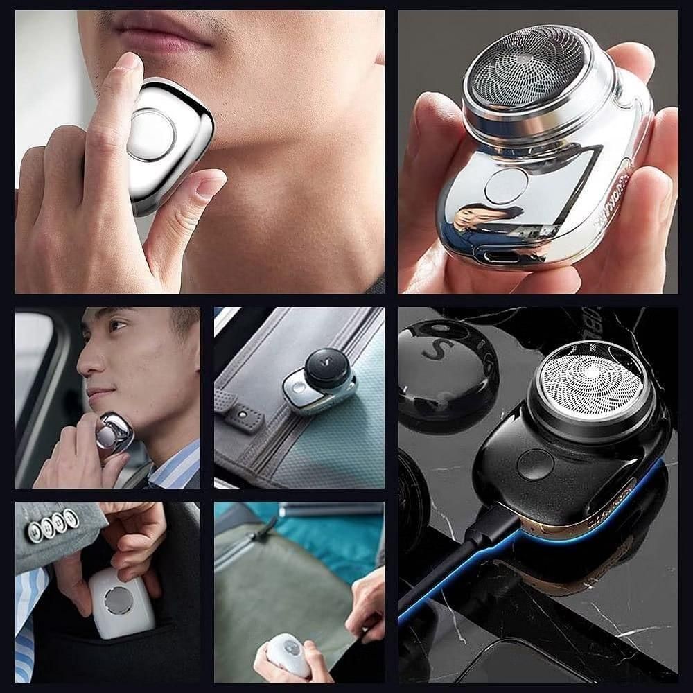 Mini Electric Shaver for Men – Rechargeable, Waterproof & Ultra-Smooth Shave
